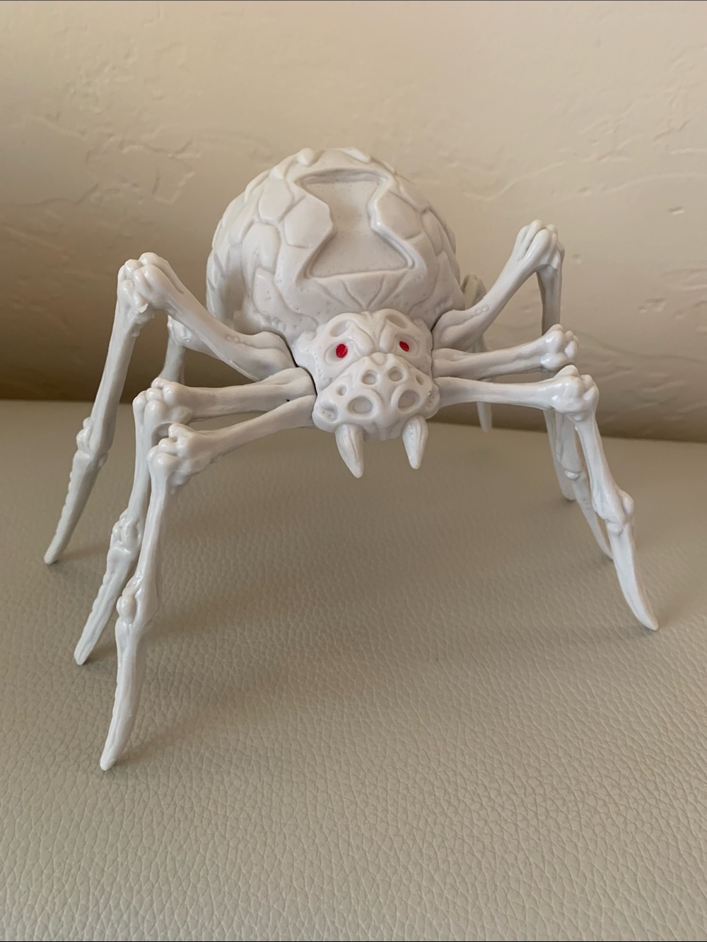 Skeleton Spider Halloween Decor 7” Plastic